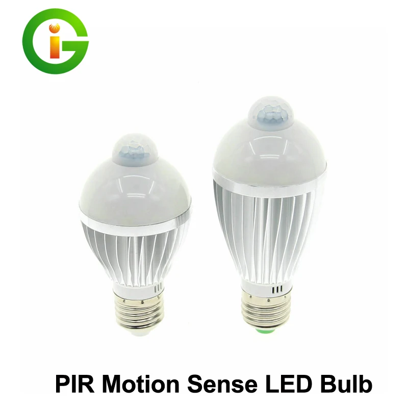 

PIR Motion Sense LED Bulb 220V E27 5W / 7W Light Sensitive Control LED Bulb.
