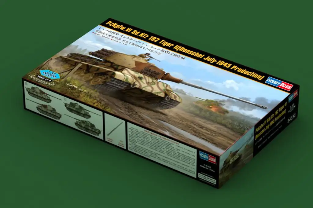 1/35 немецкий Sd.kfz Tiger King тяжелый танк Henschel 84533|Наборы для сборки моделей| |