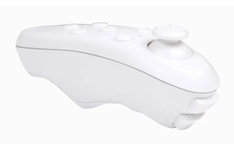 JRGK Bluetooth пульт дистанционного управления универсальный контроллер беспроводной геймпад мышь мини беспроводной джойстик для IOS Android samsung VR Box Q - Цвет: White