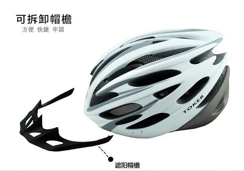 buy Top quality Head size 54 62CM Half covered Cycling helmet Integrally molded mountain bike riding helmet