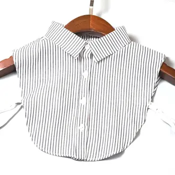 

Detachable Collar Women Vintage Choker Necklace Detachable Lapel Shirt Fake False Collar Clothing Accessoires collar removable