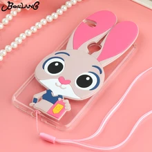 Bosilang Phone Cases Covers For Huawei P8 Lite 2017 Huawei P9 Lite 2017 Honor 8 Lite Nova Lite GR3 2017 Rabbit Silicone Case