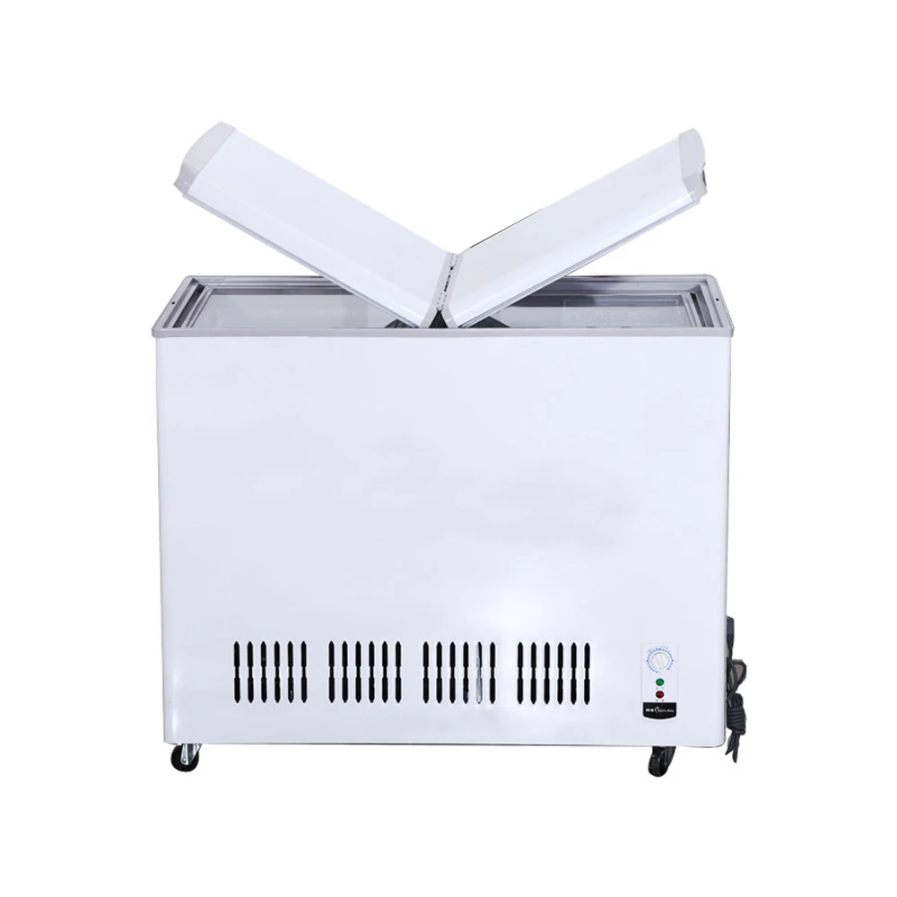 219 Liter Ice Cream Freezing Chest Deep Freezer Beer Soda Beverages