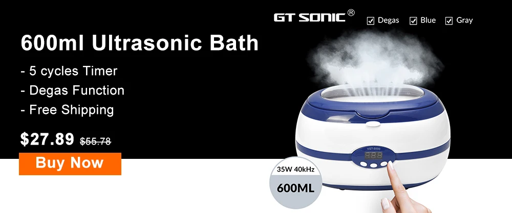 GTSONIC 1400 мл ультра Соник Очиститель таймер для ванны ювелирные изделия кисти очки Маникюр камни резаки Стоматологическая бритва части ультразвук