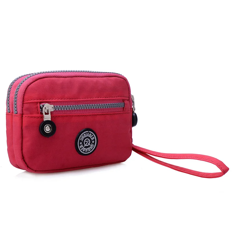 Маленькая модная женская сумка-клатч, нейлоновая Водонепроницаемая нейлоновая сумка с несколькими ремешками, мягкие карманы на молнии, стильная сумка на плечо, сумочка