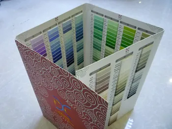 

Pretty Top Grade 447 Color Map Book Cross Stitch Thread Best Choice Embroidery Floss Thread