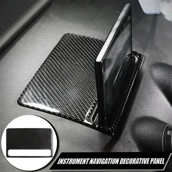 

Carbon Fiber Instrument Navigation Center Control LCD Panel Decal For Audi A3 S3