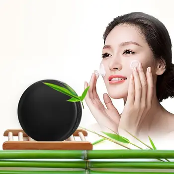 

Bamboo Charcoal Handmade Soap Blackhead Remover Acne Treatment Whitening Oil-control Face Cleaning Bath Shower Hair Skin Care