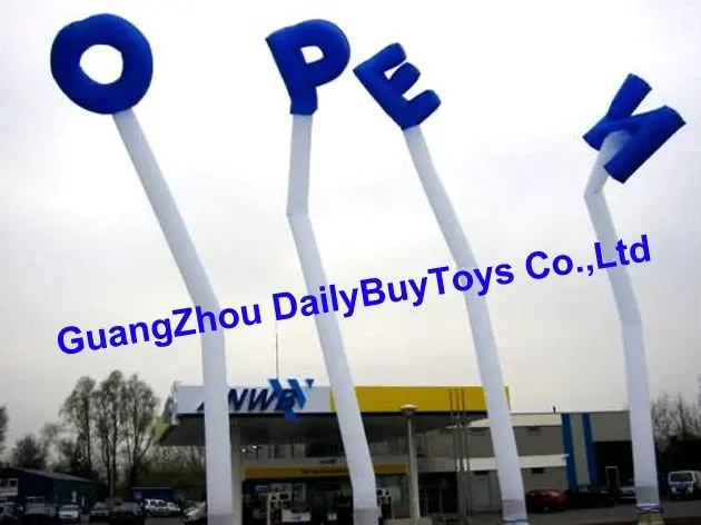 AD26 Crazy Price, Hot  NEW Alphabet  A-Z  Inflatable air dancer&sky dancer 20 ft 6M wholesale price for one air dancer