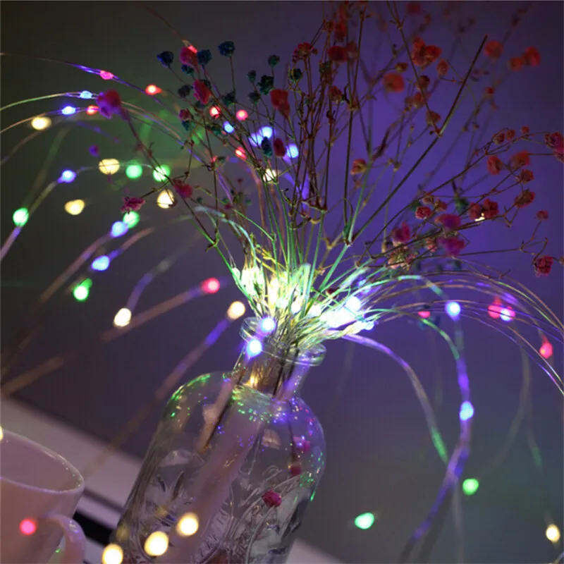 

120 Coloful LED String Light For Christmas Tree New Year Weeding String Lamp Solar Multi-color String Lights Fairy Wedding Xmas