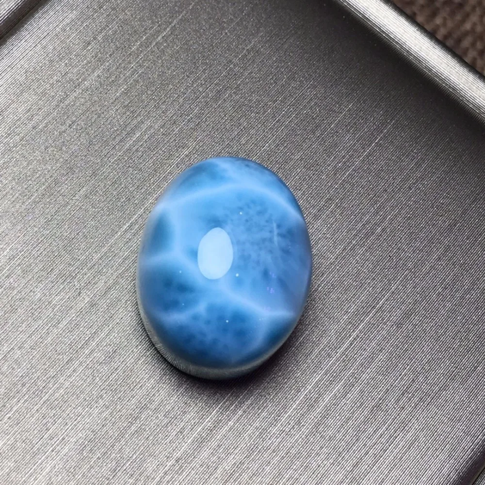

Gems 4.27grams Natural Larimar Gemstones Loose Stones Loose Gems