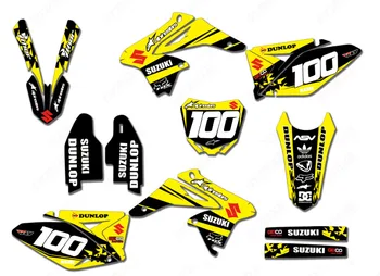 

Motocross Graphics Stickers Decals Background For SUZUKI RMZ250 2010-2018