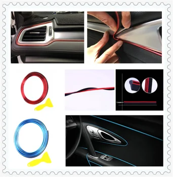 

Car shape decorative strip door panel gap instrument modification line for Volvo V60 S60 XC60 XC40 360c V90 V40