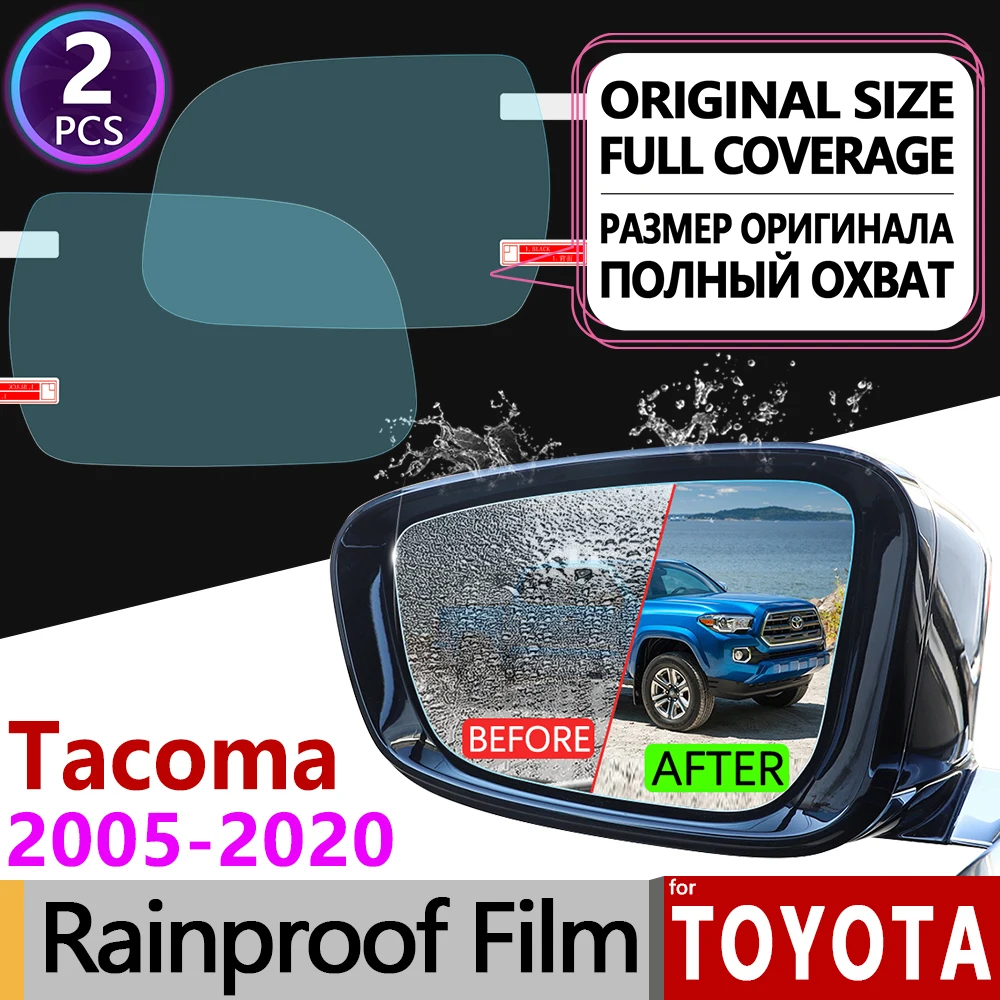 Для Toyota Tacoma 2005 2020 TRD полное покрытие противотуманная пленка для зеркала заднего