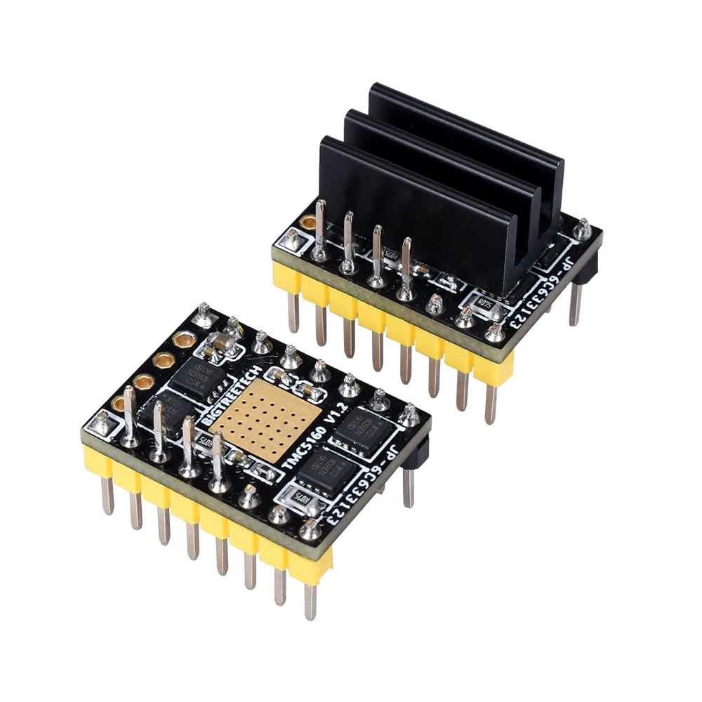 BIGTREETECH TMC5160 V1.2 SPI Драйвер шагового двигателя бесшумный драйвер StepStick части 3D-принтера для SKR PRO SKR V1.3 MKS VS TMC2208