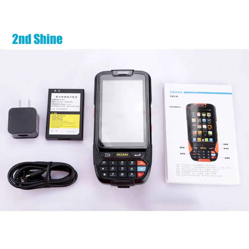 الصناعية الذكي PDA لالروبوت نظام هانيويل 2d ماسح الرمز الشريطي بتقنية bluetooth RFID قارئ بطاقات