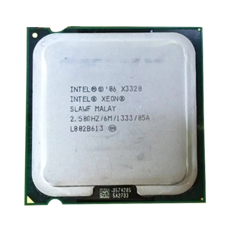

INTEL Xeon Quad Core X3320 cpu (2.5GHz /6M Cache /FSB 1333 )still have sale Intel X3320 LGA775 CPU