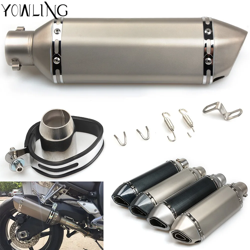 Universal Motorcycle Exhaust Pipe for HONDA 125 SUZUKI 250 YAMAHA 450