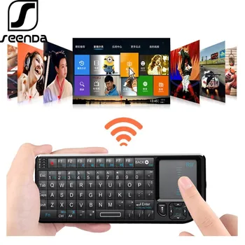 

SeenDa 2.4G Wireless Keyboard with Touchpad for Game Portable Bluetooth 3.0 Keyboard Support Android for Apple Smart TV
