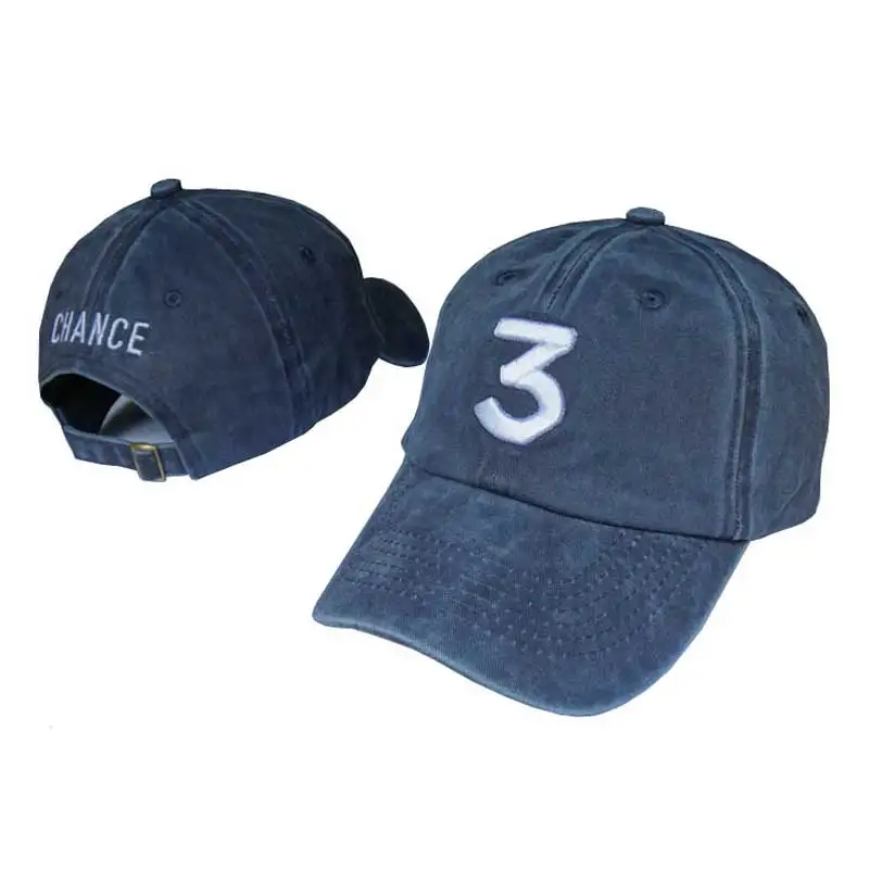 Повседневная Бейсболка с вышивкой Chance 3 Dad Hat хип-хоп Snapback cap s для женщин мужчин модный уличный стиль хлопковые бейсбольные шапки