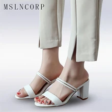 Size 34-43 women square heel sandals Chunky Heel Women Ankle Strap Sandals Women Summer slippers Fashion Sexy Female Party Shoes Size 34-43 women square heel sandals Chunky Heel Women Ankle Strap Sandals Women Summer slippers Fashion Sexy Female Party Shoes