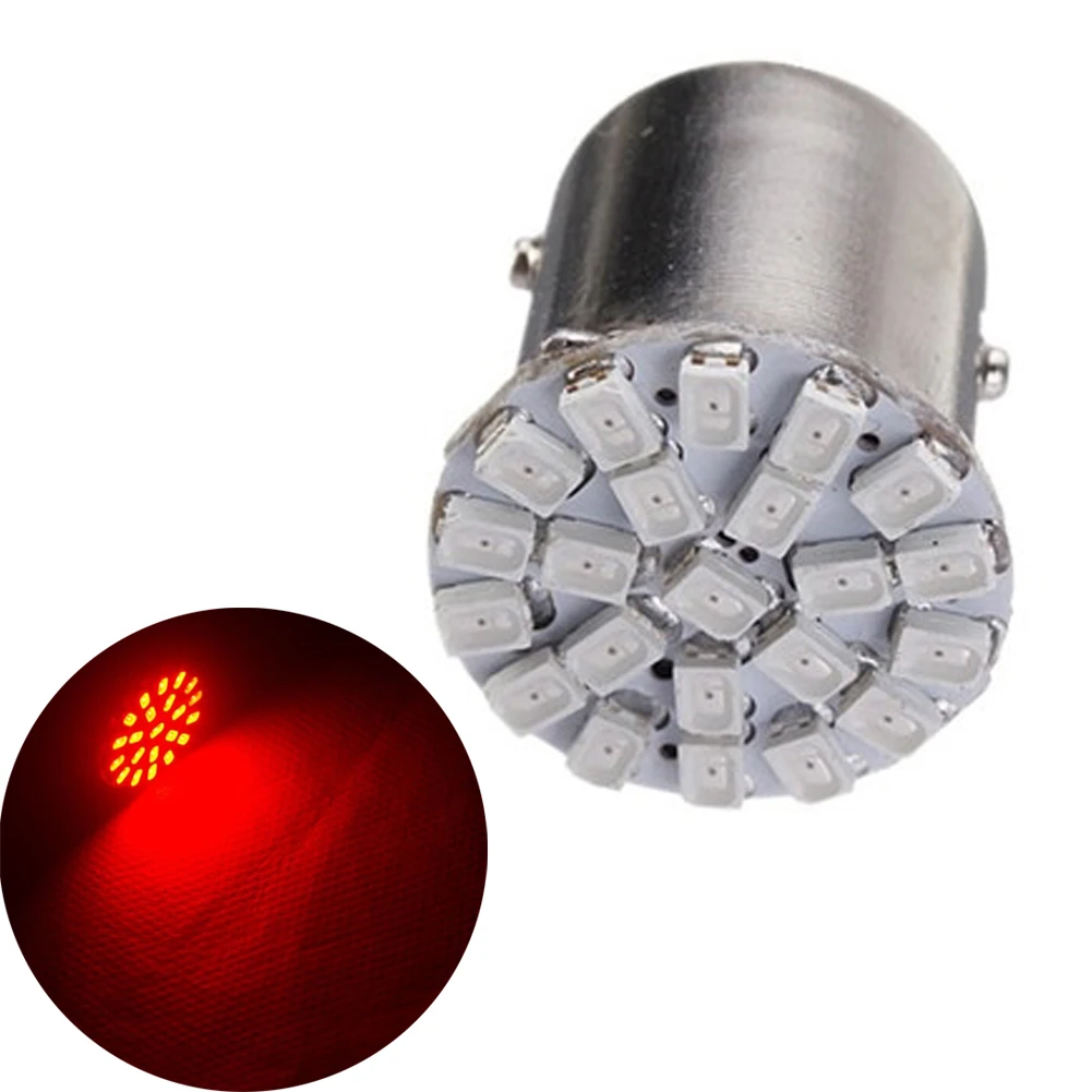 Популярные Красные T25 1157 22 SMD светодиодный свет лампы Хвост Перерыв Стоп сигнал