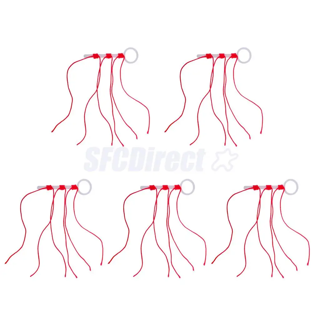 6pcs Slip Knot Looper Bobber Stops Fishing Tackle Tool for Rock Fishing