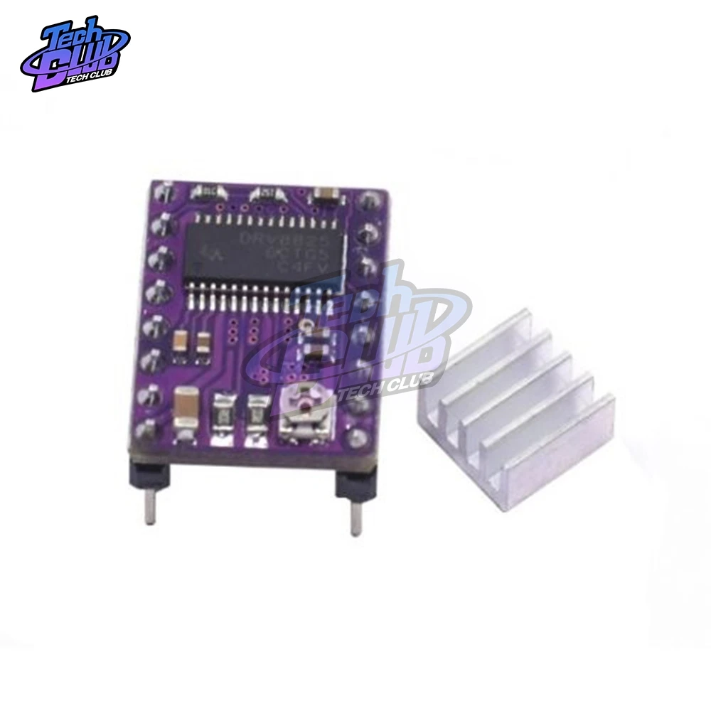 Запчасти для 3D принтера StepStick DRV8825 Драйвер шагового двигателя с теплоотводом Reprap 4