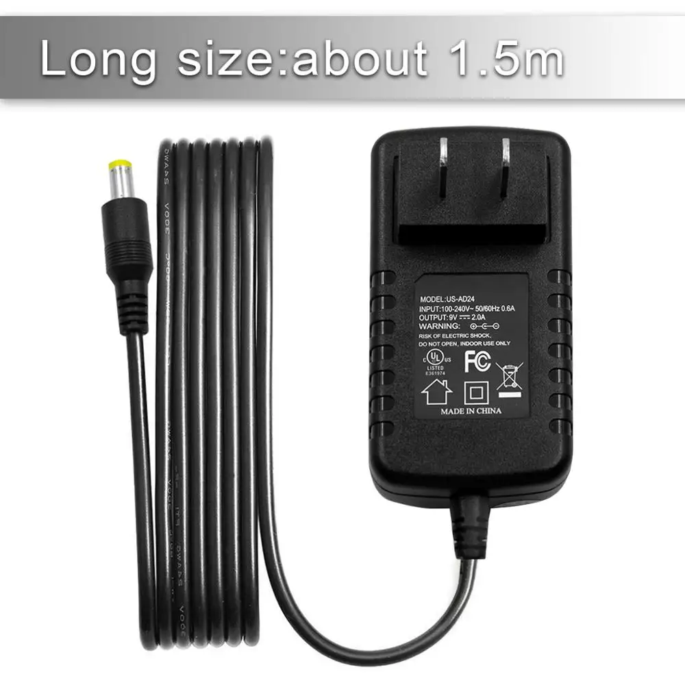 Absinic 1 5 m AD24 AD 24 адаптер питания совместимый для Brother P touch Label Maker PT D210 D200 1880 9 В AC