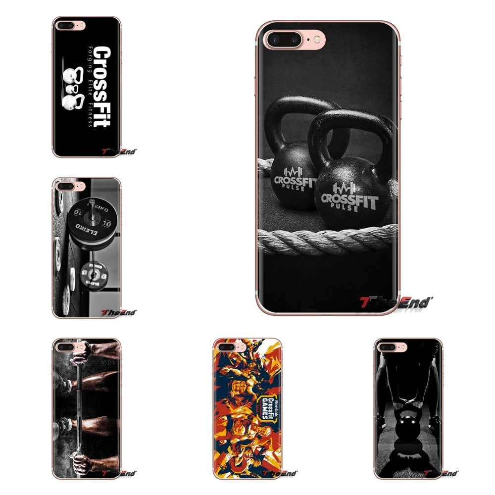 Мягкий чехол для Samsung Galaxy S3 S4 S5 Mini S6 S7 Edge S8 S9 S10 Plus Note 3 4 5 8 9 CrossFit тренировочный