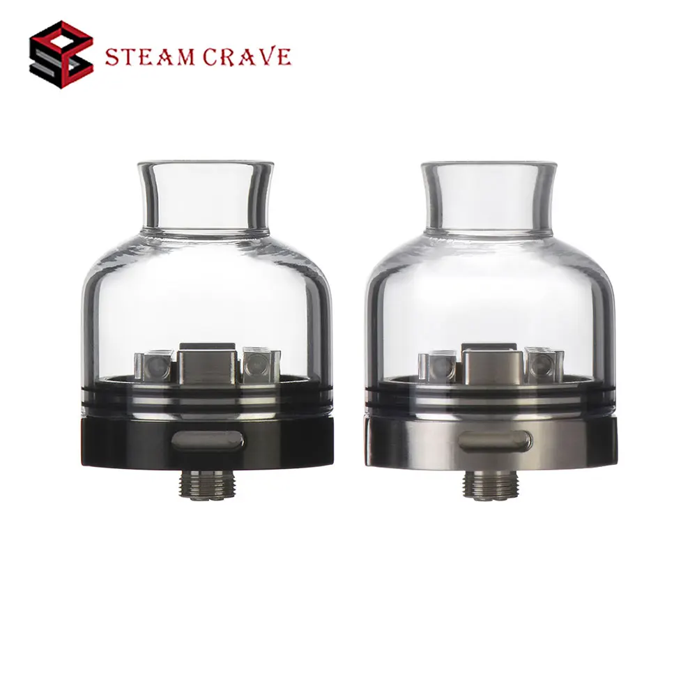 

Original Steam Crave Glaz RDSA 30mm RDSA Squonking Atomizer Modular Style Deck Rebuildable Dripping Tank Vs Aromamizer Plus RDTA