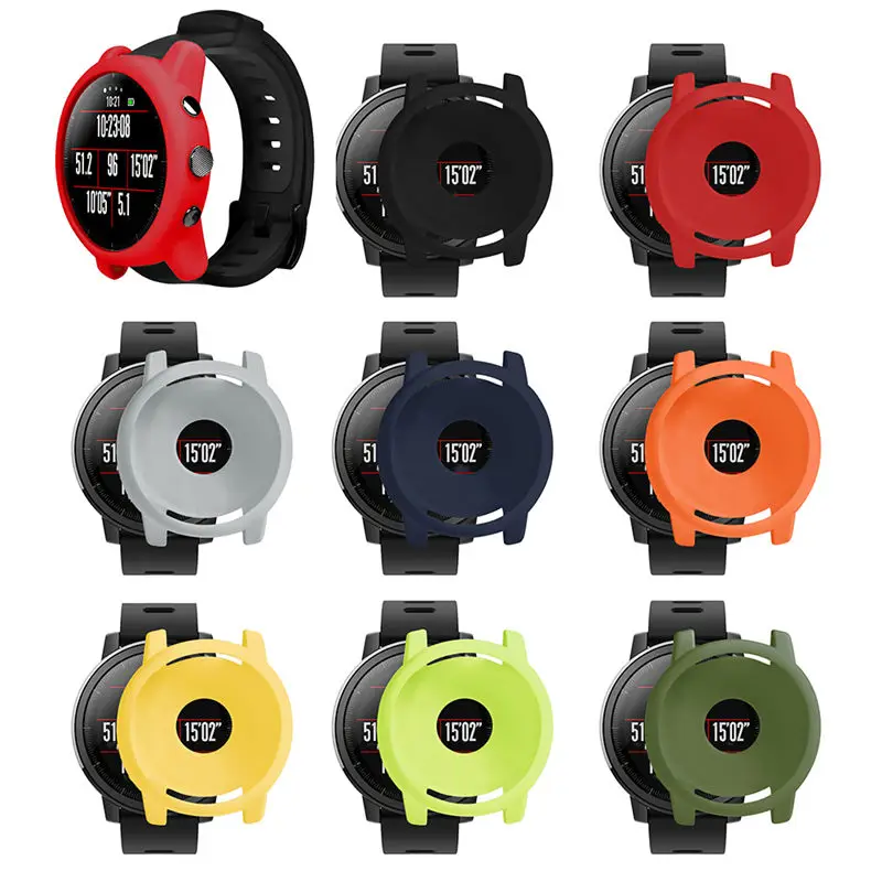 New Wrist Watch Protector Soft Case Shockproof Scratch Resistant Soft