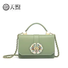 Новые роскошные сумки из воловьей кожи с вышивкой дизайнерские женские кожаные сумки женские сумки через плечо для женщин