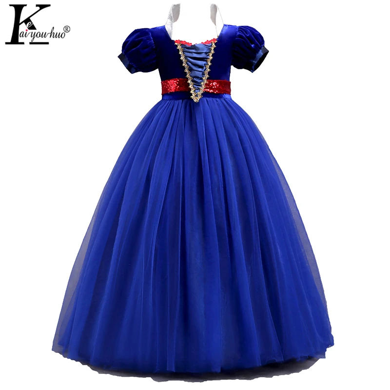 Robes Princesse Blanche Neige Pour Filles Robe De Noel Pour Enfants Costume Elsa Tenue De Fete De Spectacle Pour 4 5 6 7 8 9 10 11 12 13 14 Ans Aliexpress