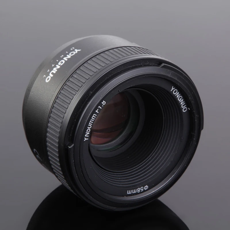 

YONGNUO YN 50mm f/1.8 AF Lens YN50mm Aperture Auto Focus Large Aperture for Nikon DSLR Camera as AF-S 50mm 1.8G