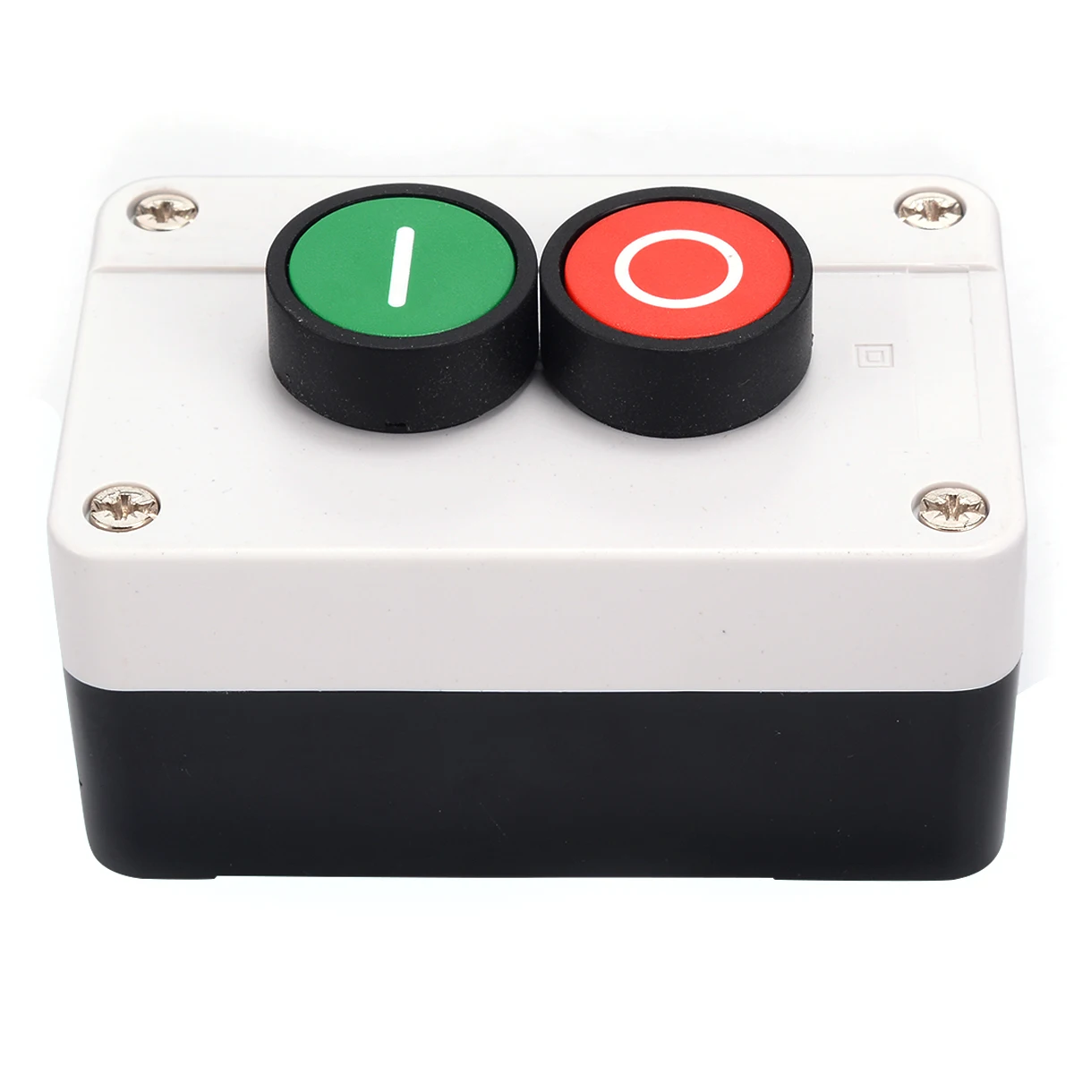 

New 1pc Push Button Station Switch Remote Start Stop Motor Solenoid IP55 Button Box For Indoor Outdoor Use High Quality