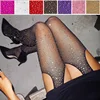 2022 Sexy Women's Glitter Fishnet Tights Open Crotch Mesh Pantyhose Shiny Rhinestone Lady Plus Size Tights Nylons Stockings ► Photo 1/4