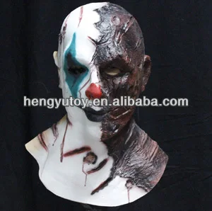 

High Qulity Deluxe Halloween Costoms Halloween Scary Latex Clown Masks