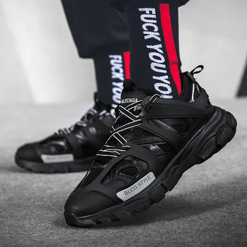 

Fashion New Summer Breathable Casual Shoes Men Lightweight and Non-slip Outdoor Sneakers Stylish Wild Running Shoes De Hombre