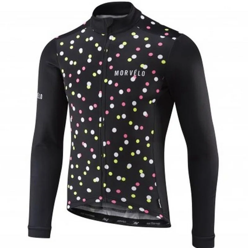 Morvelo Велоспорт Джерси для мужчин mtb велосипед bicicleta Pro универсальная мужская Спортивная футболка Ropa camisa maillot Ciclismo длинный рукав джерси одежда - Цвет: 8