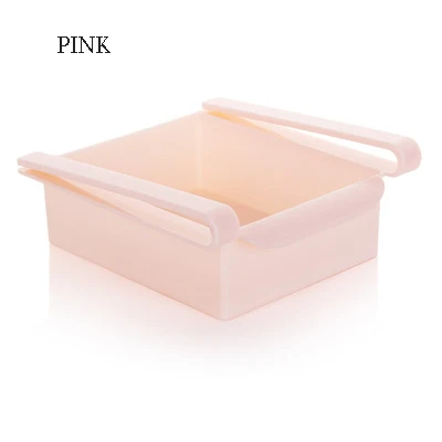 Выдвижная коробка для хранения ящиков для хранения на свежем воздухе на холодильнике, кухонный органайзер и органайзер для хранения на кухне - Цвет: 1