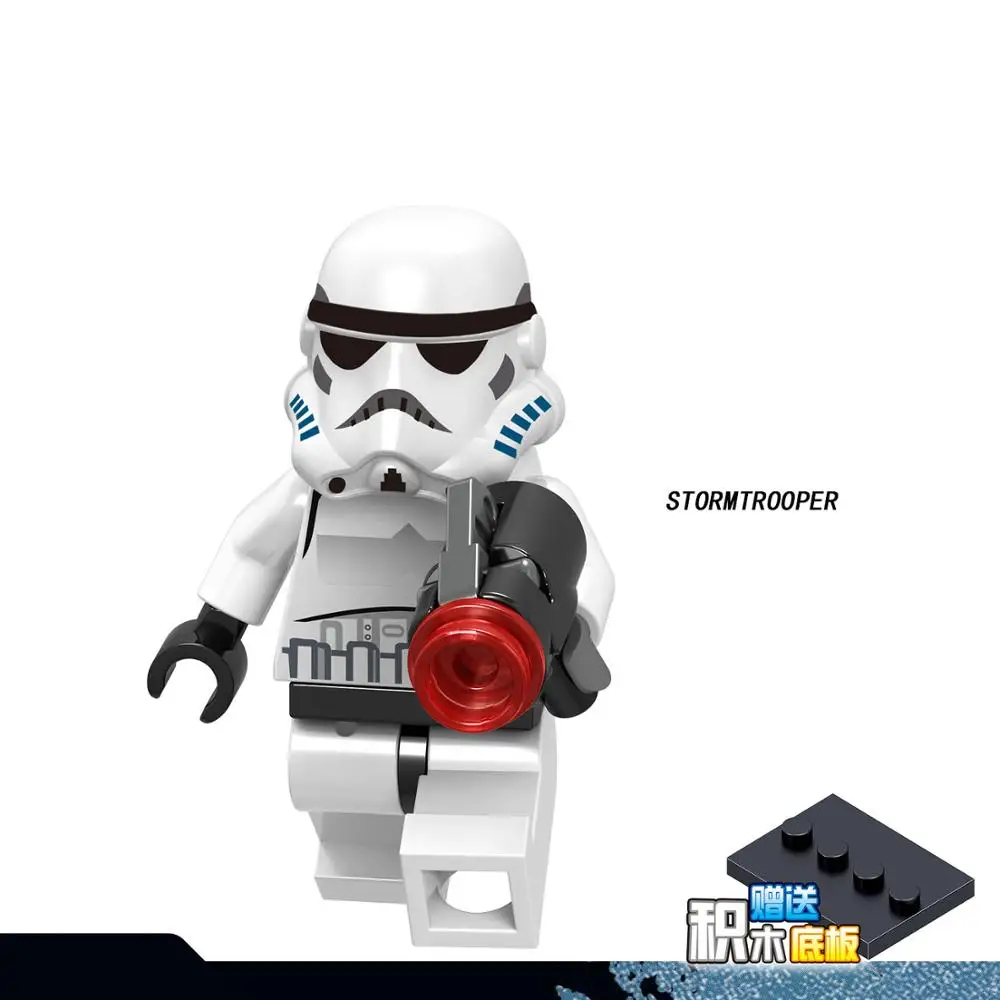 Для звездных войн имперский шок Звездные войны TIE fighter pilot Snowtrooper death shore Sand storm trooper строительные блоки игрушки