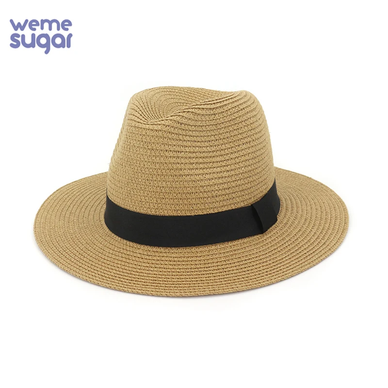 WeMe Кепка для женщин и мужчин соломенная шляпа летние солнцезащитные кепки для улицы влюбленных Праздник открытый пляжные кепки 9 цветов