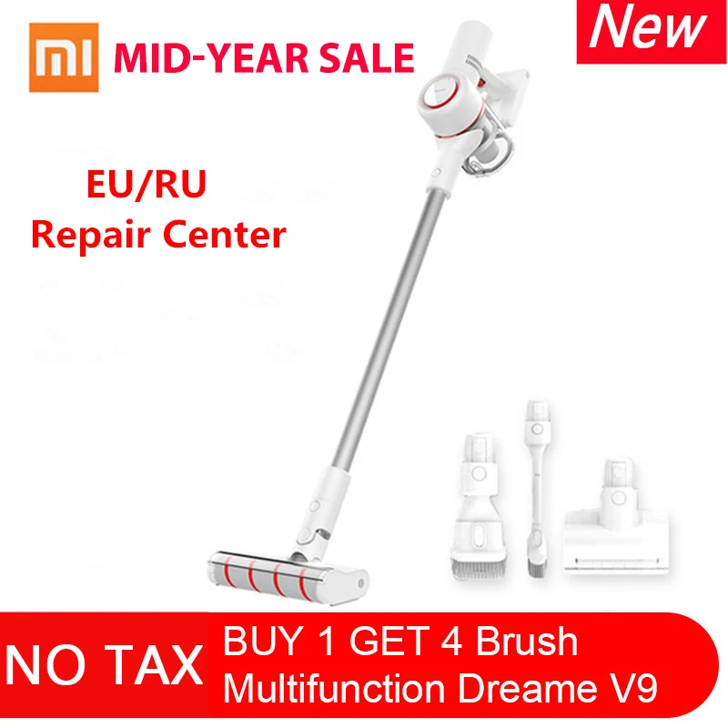 2019 Xiaomi Dreame V9 беспроводной пылесос ручной накопитель аспиратор сильный