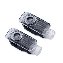 2 шт. светодиодный светильник с логотипом для двери автомобиля для Фольксваген Пассат Б5 b5.5 Phaeton 2005-2012 лазерный проектор Ghost Shadow Добро пожаловать лампа