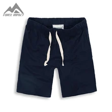 Мода Новый Хлопок мужская Jogger Шорты Твердые Повседневные мужские Стволы Простой Активных мужские Эластичный Пояс Досуг Короткие A001