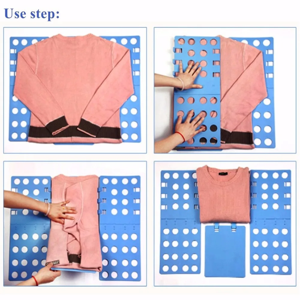 

Adult size clothes folding Board save time multifuncitonal magic speed fast t-shirt clothes easy Fold arrange