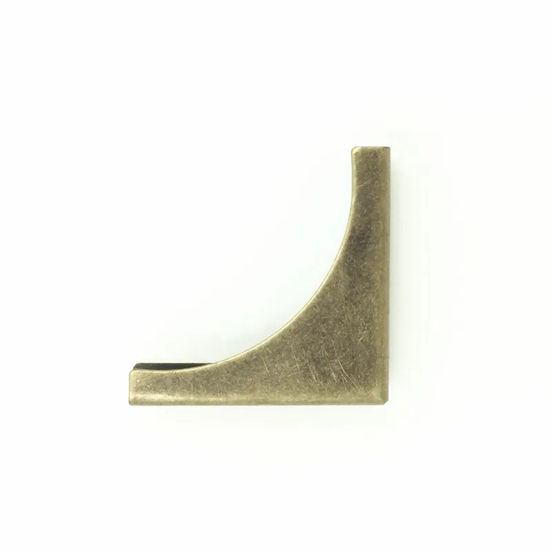 

100Pcs Bronze Tone DIY Book Albums Menus Folders Corners Protectors Hardware Findings 28x20mm