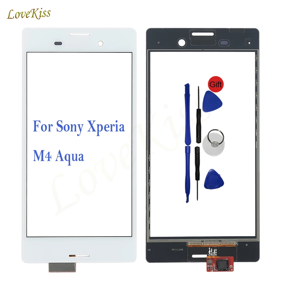 Сенсорный экран дигитайзер панель для Sony Xperia M4 Aqua E2303 E2333 E2353 сенсорный Датчик