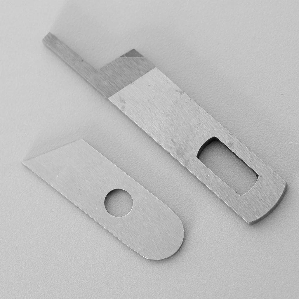 2Pcs Upper & Lower Sewing Machine Blade for SINGER 14CG744 14CG754 14SH644 14SH654 14U544 14U554 14U555 14U557